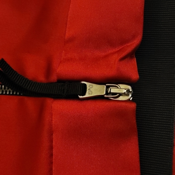 DOLCE & GABBANA RED MINI SKIRT SIZE 40 US Size 4 - Picture 7 of 15